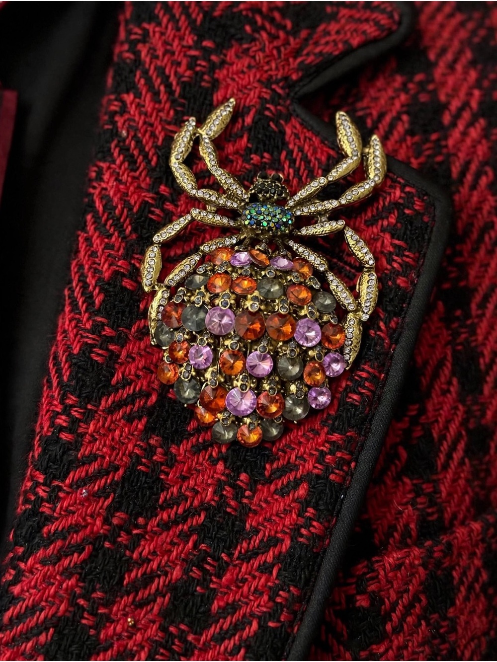 Halloween Spider 🕷️ Brooch